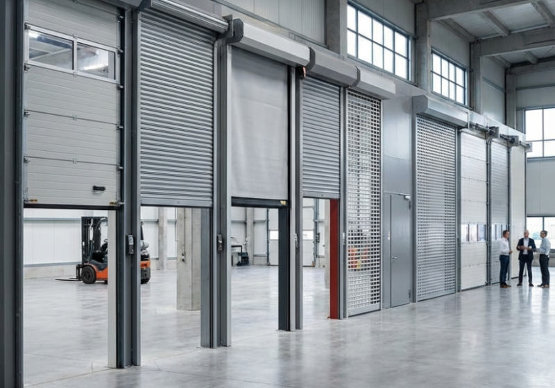 Galvanised Roller Shutter Doors George