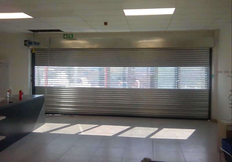 transparent garage doors